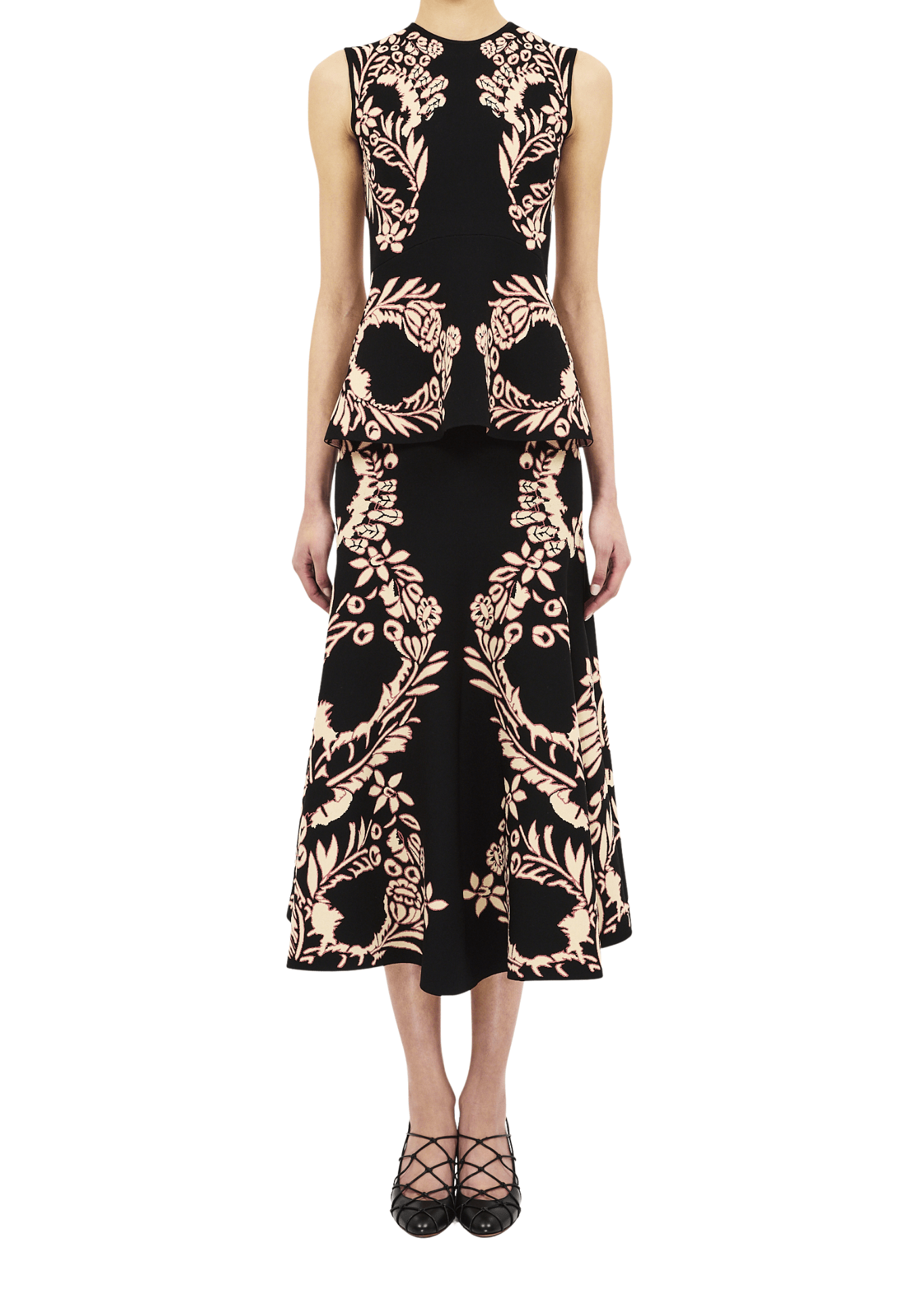 Ulla Johnson Athena Jacquard Skirt - Vermillion