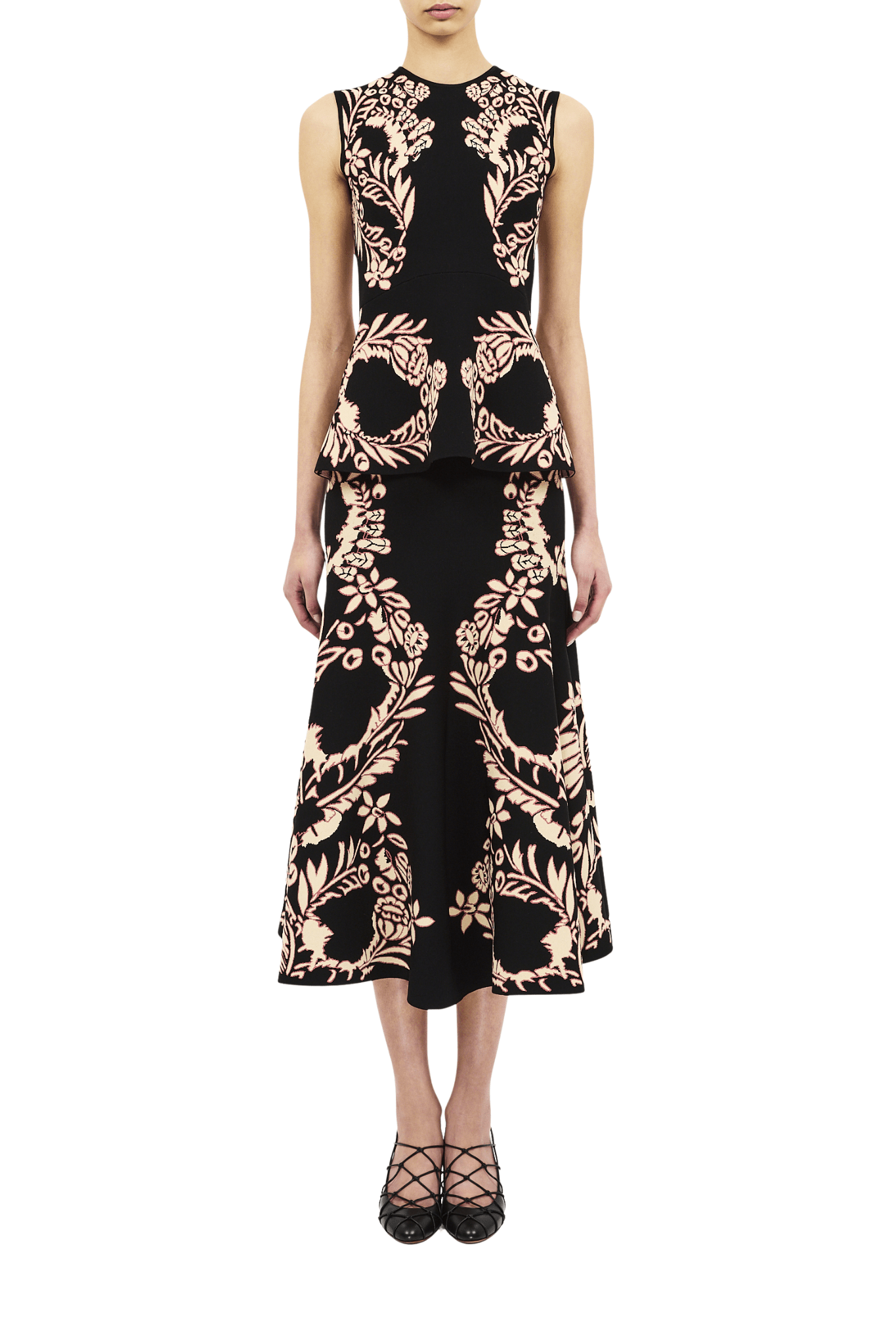 Ulla Johnson Athena Jacquard Skirt - Vermillion