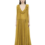 Ulla Johnson Audelia Gown - Vermillion