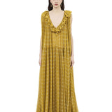 Ulla Johnson Audelia Gown - Vermillion