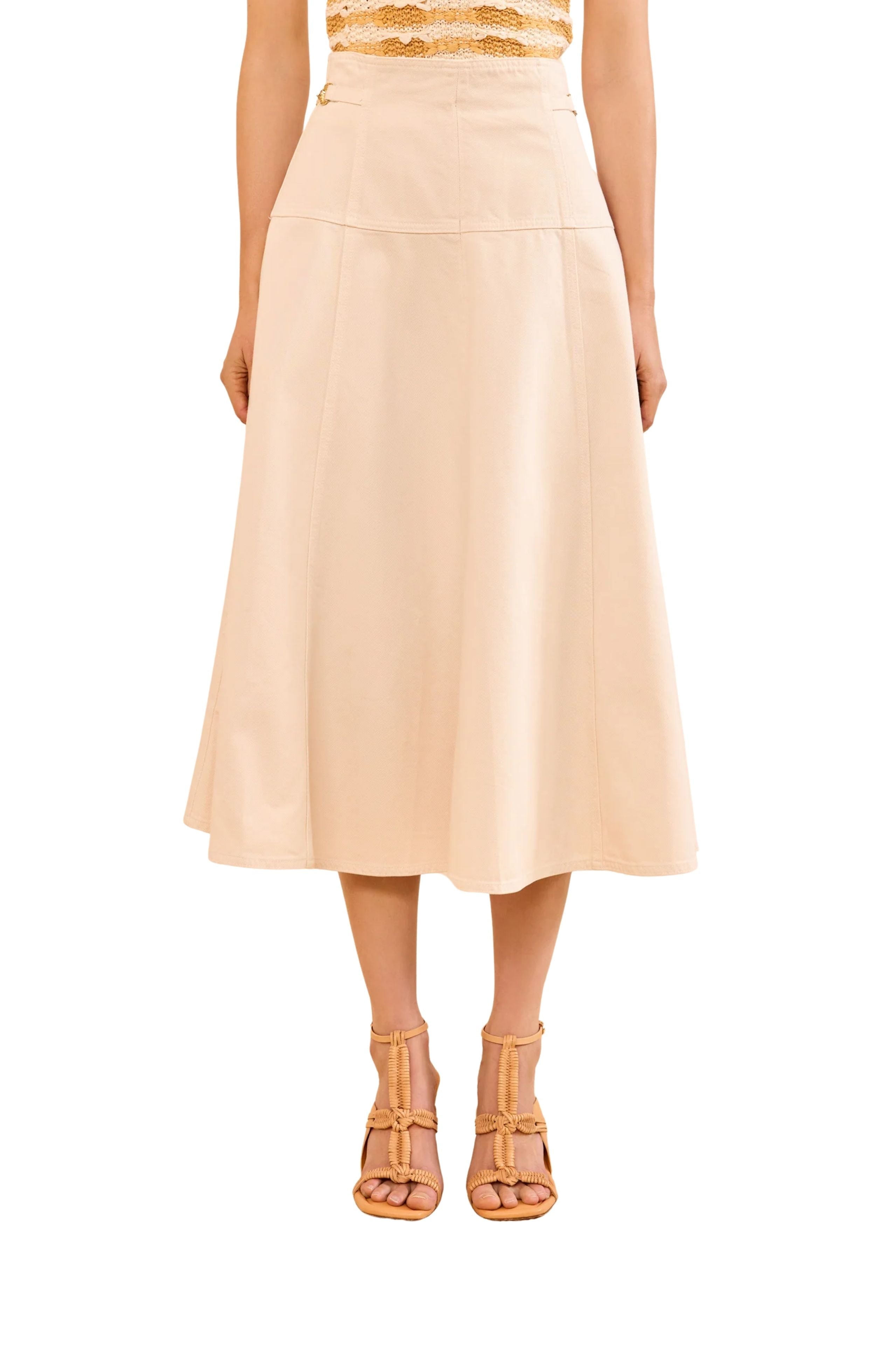 Ulla Johnson Brigette Skirt - Vermillion