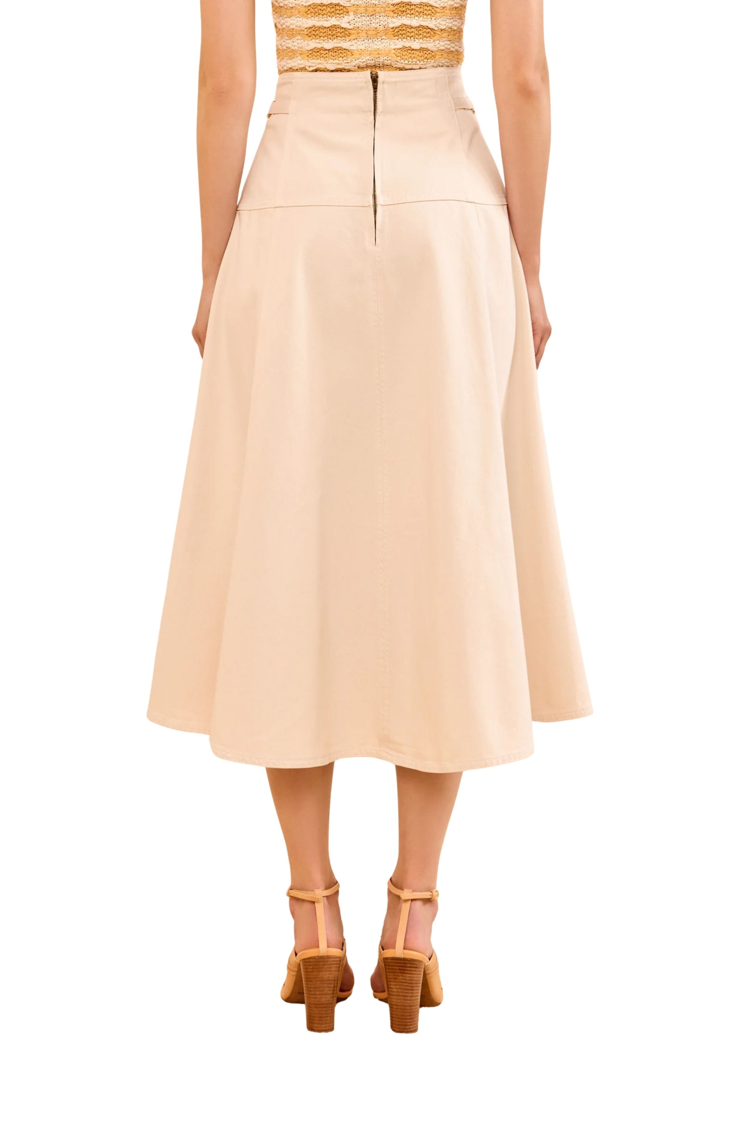 Ulla Johnson Brigette Skirt - Vermillion