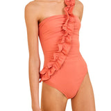 Ulla Johnson Capri Maillot - Vermillion