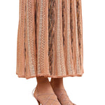 Ulla Johnson Clio Knit Midi Skirt - Vermillion