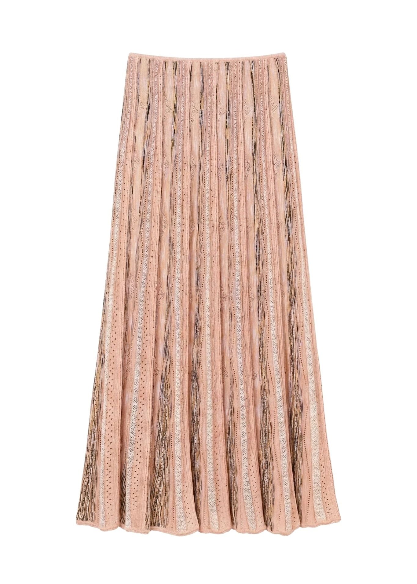 Ulla Johnson Clio Knit Midi Skirt - Vermillion