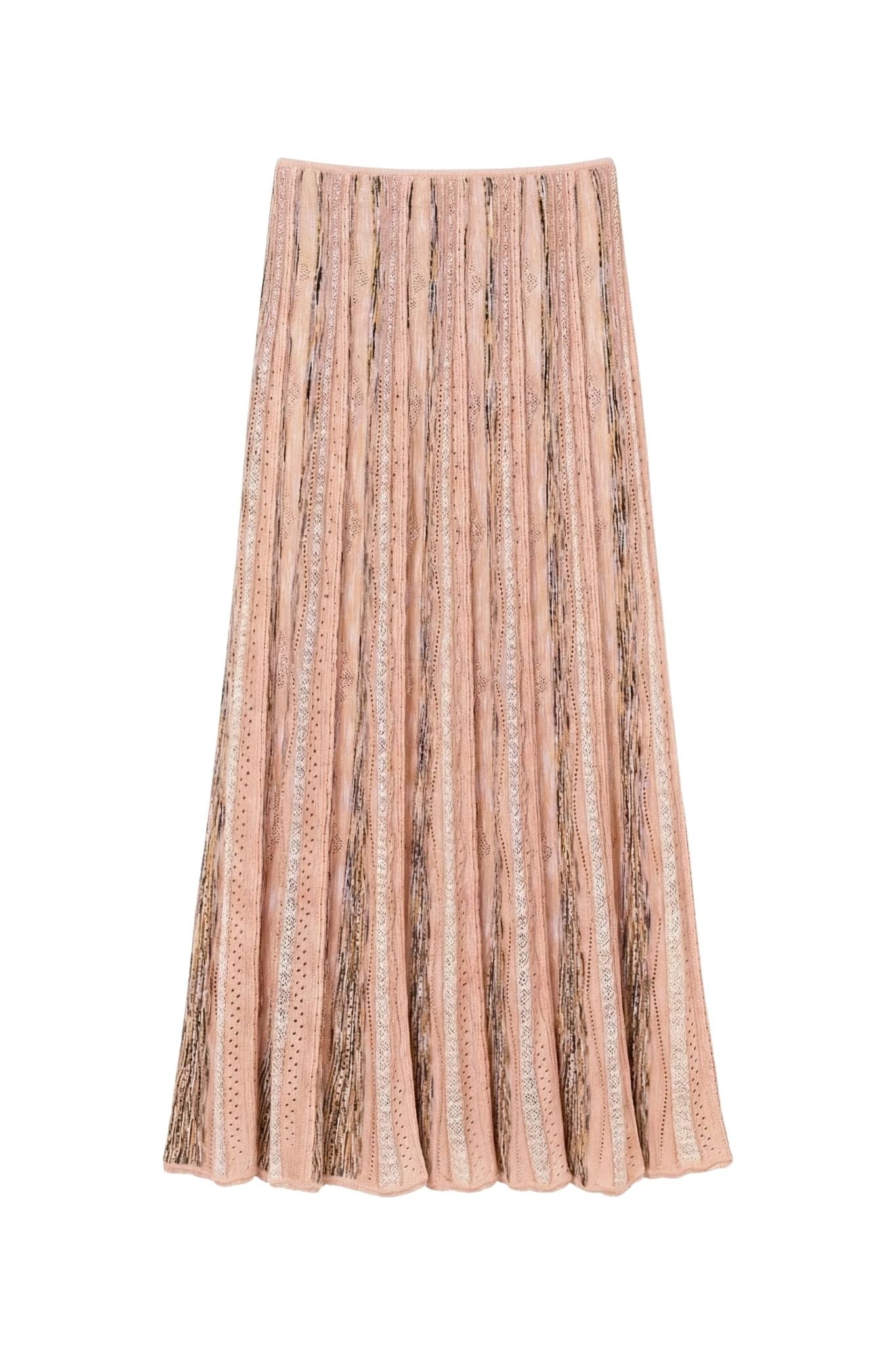 Ulla Johnson Clio Knit Midi Skirt - Vermillion