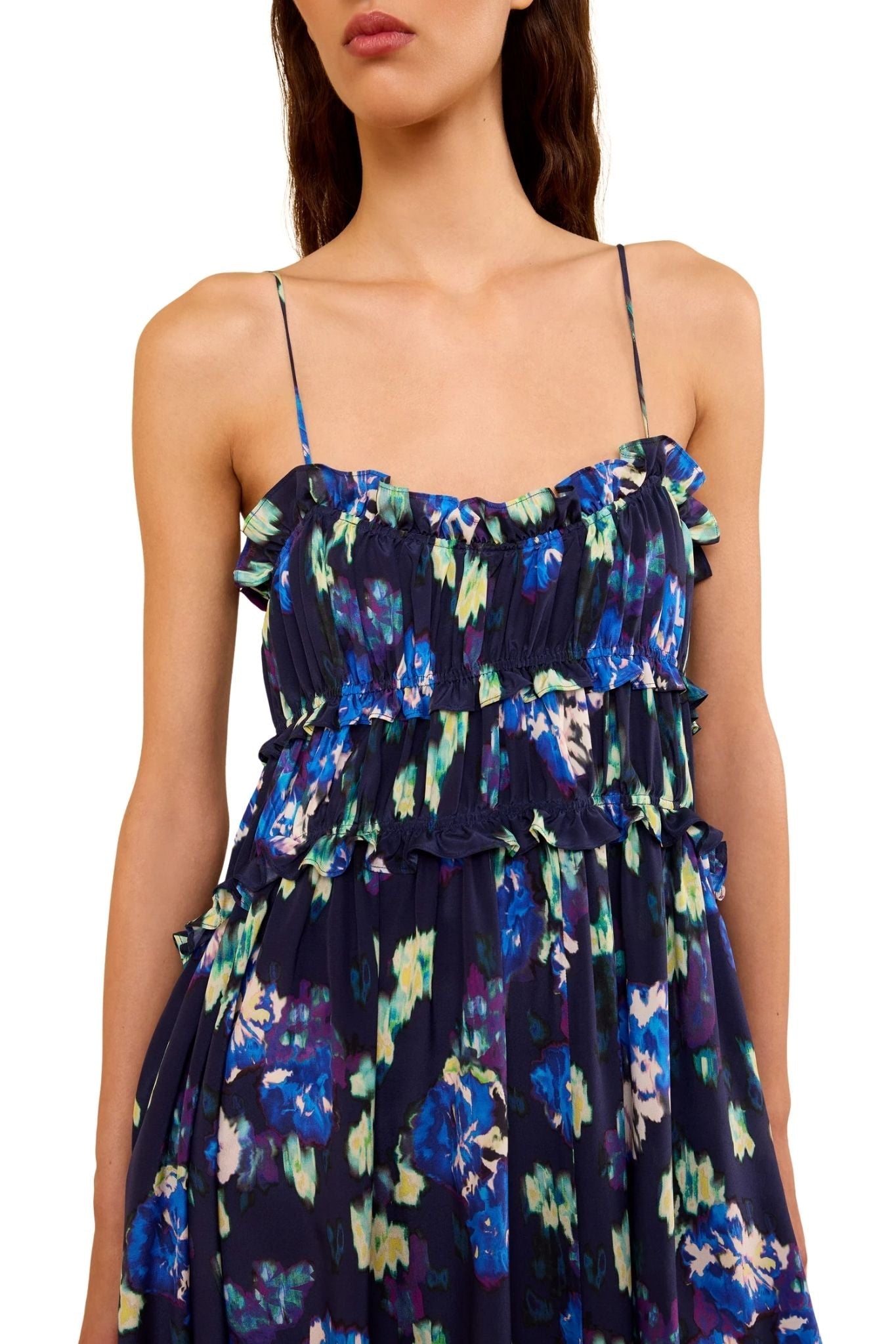Ulla Johnson Clove Cami Silk Dress - Vermillion