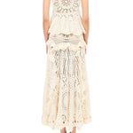 Ulla Johnson Cora SL Crochet Top - Vermillion