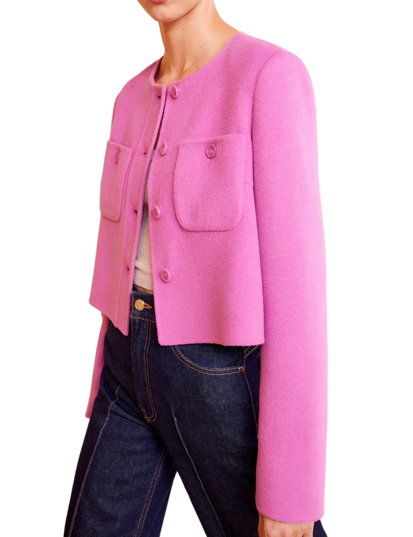 Ulla Johnson Eve Jacket - Vermillion