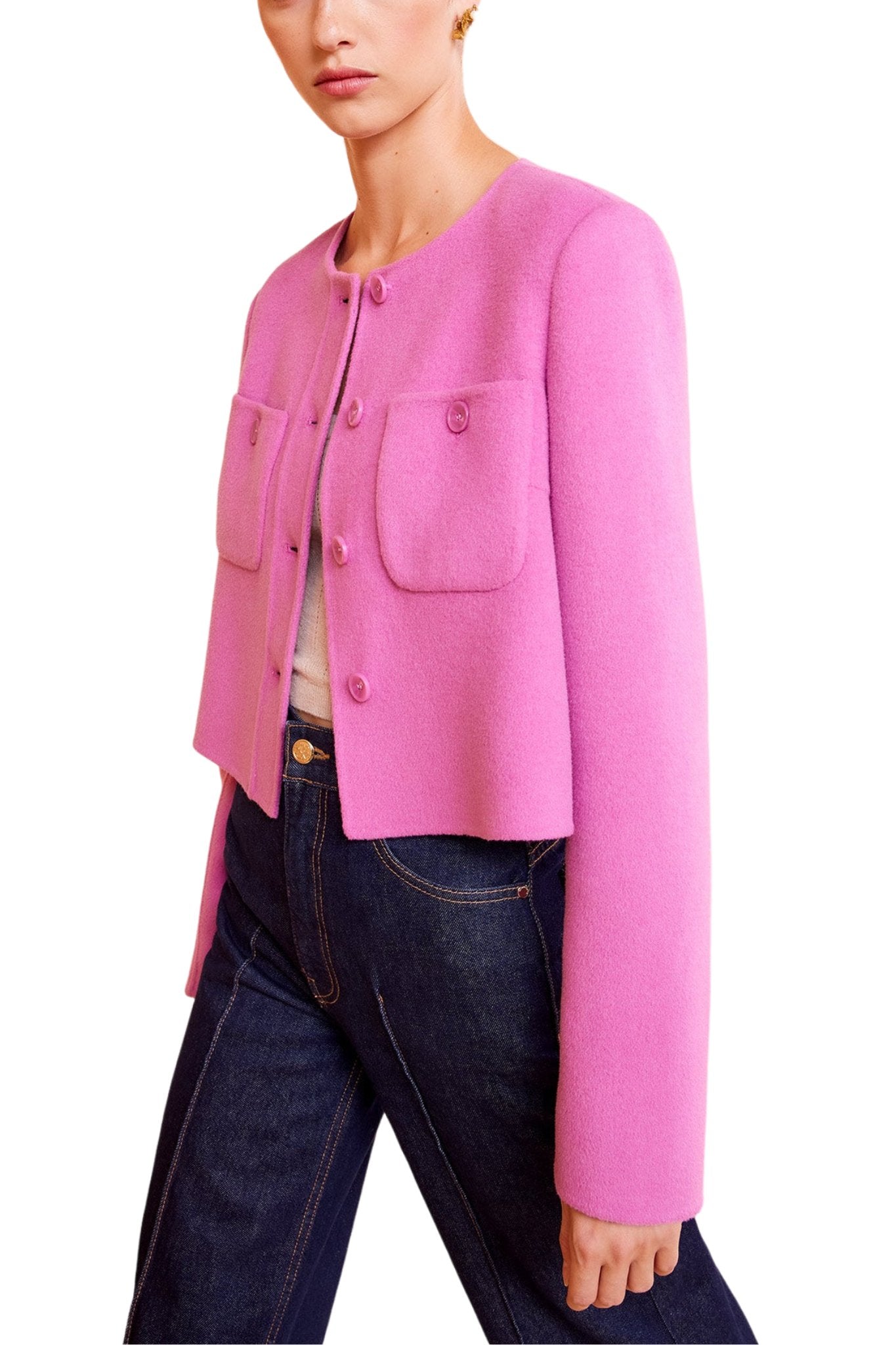 Ulla Johnson Eve Jacket - Vermillion