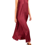 Ulla Johnson Fianna Pleated SL Midi Dress - Vermillion