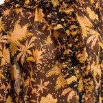 Ulla Johnson Helaine Flowy Short Sleeve Top - Vermillion