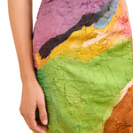 Ulla Johnson Inez Satin Pencil Skirt - Vermillion