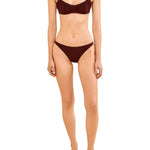 Ulla Johnson Jaya Bikini Top - Vermillion