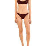 Ulla Johnson Jaya Bikini Top - Vermillion