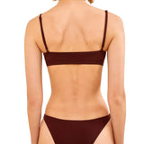 Ulla Johnson Jaya Bikini Top - Vermillion