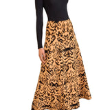 Ulla Johnson Lani Jacquard Knit Skirt - Vermillion