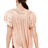 Ulla Johnson Liv Top - Vermillion