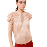 Ulla Johnson Liv Top - Vermillion