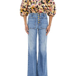 Ulla Johnson Lucie Bubble Sleeve Top - Vermillion