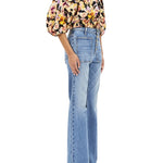 Ulla Johnson Lucie Bubble Sleeve Top - Vermillion