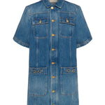 Ulla Johnson Painters Dress - Vermillion