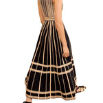 Ulla Johnson Palermo Deep V Midi Dress - Vermillion