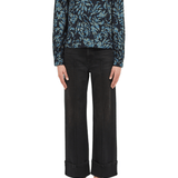 Ulla Johnson Pastel LS Cotton Blouse - Vermillion