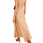 Ulla Johnson Rosenne Midi Skirt - Vermillion