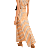 Ulla Johnson Rosenne Midi Skirt - Vermillion