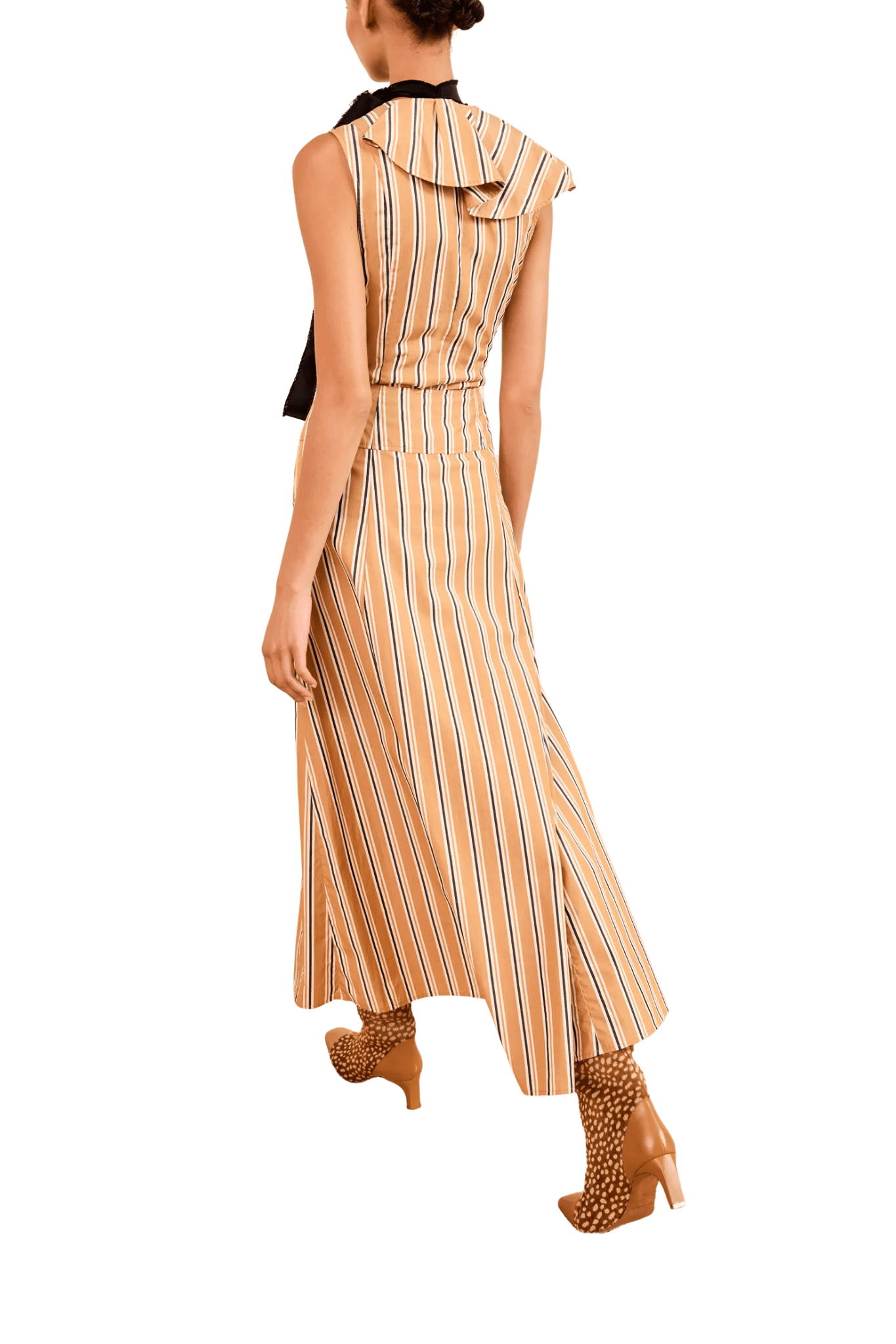 Ulla Johnson Rosenne Midi Skirt - Vermillion