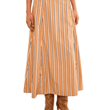 Ulla Johnson Rosenne Midi Skirt - Vermillion