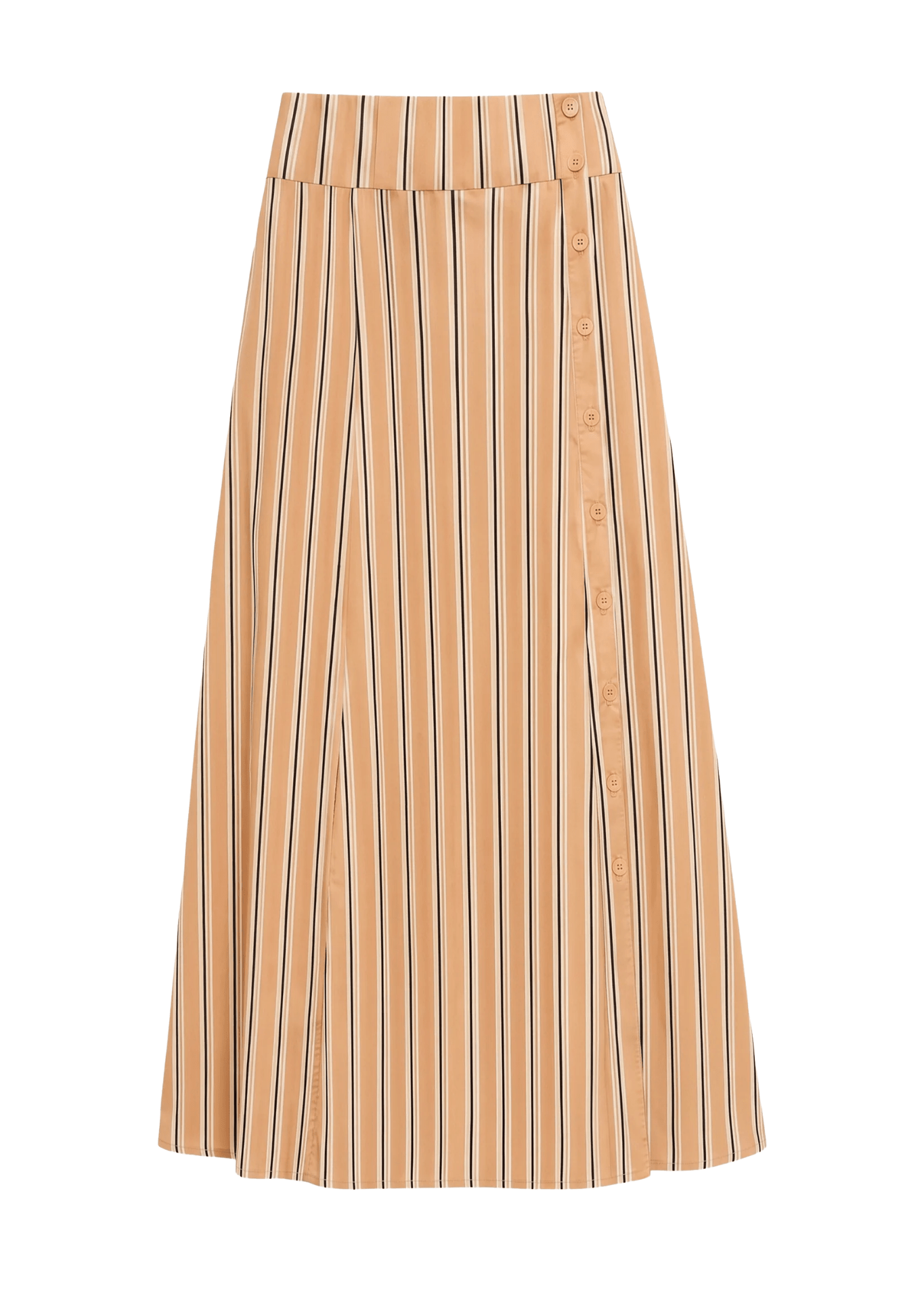 Ulla Johnson Rosenne Midi Skirt - Vermillion