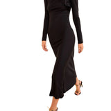 Ulla Johnson Safi Long Sleeve Dress - Vermillion