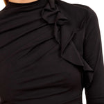 Ulla Johnson Safi Long Sleeve Dress - Vermillion