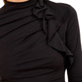 Ulla Johnson Safi Long Sleeve Dress - Vermillion