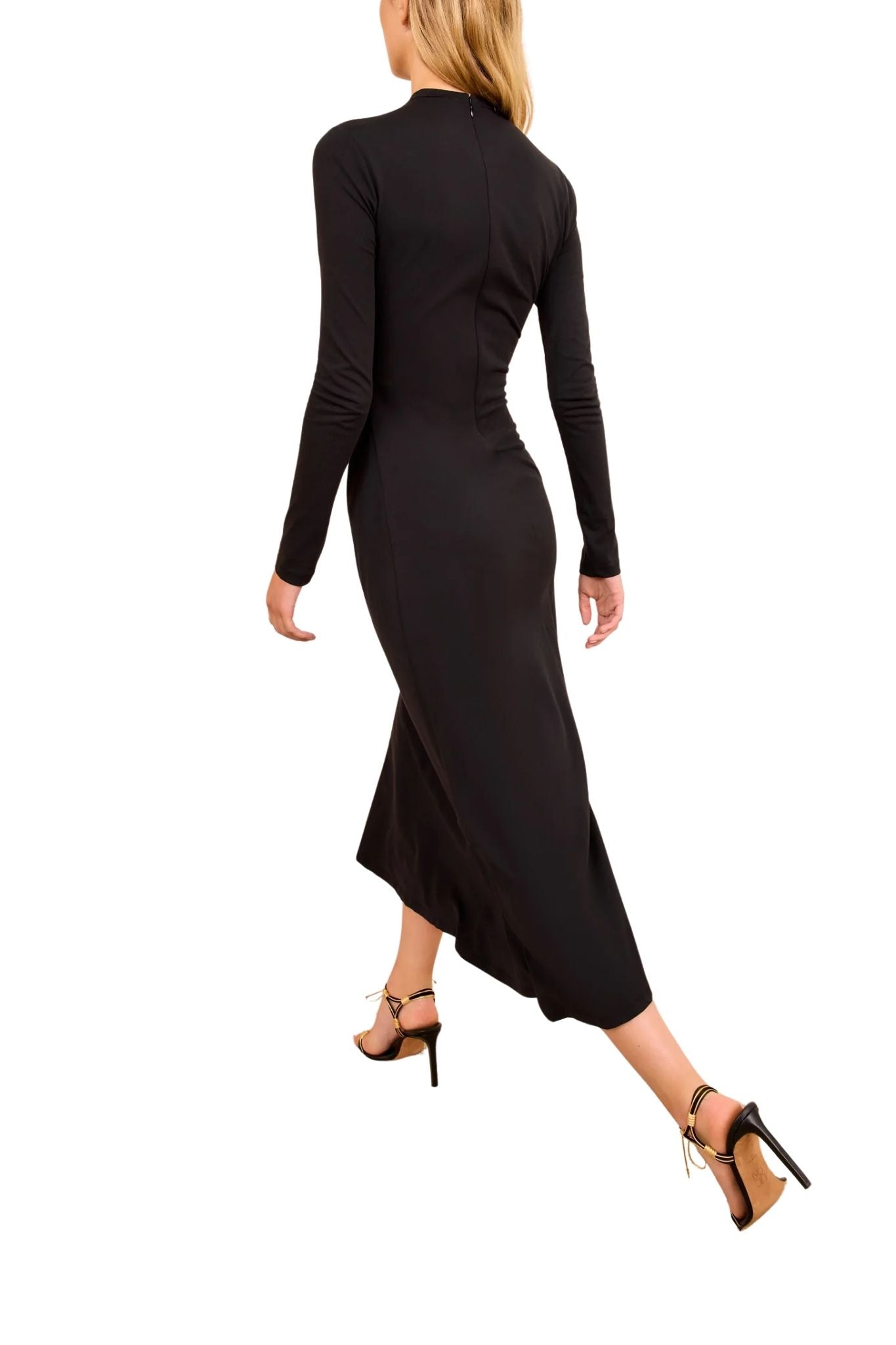 Ulla Johnson Safi Long Sleeve Dress - Vermillion