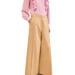 Ulla Johnson Sascha Cropped Trouser - Vermillion