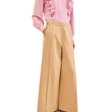 Ulla Johnson Sascha Cropped Trouser - Vermillion