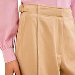 Ulla Johnson Sascha Cropped Trouser - Vermillion