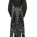 Ulla Johnson Shayna High Waist Pleated Midi Skirt - Vermillion