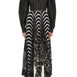 Ulla Johnson Shayna High Waist Pleated Midi Skirt - Vermillion