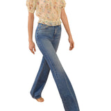 Ulla Johnson Solenne SS Silk Top - Vermillion