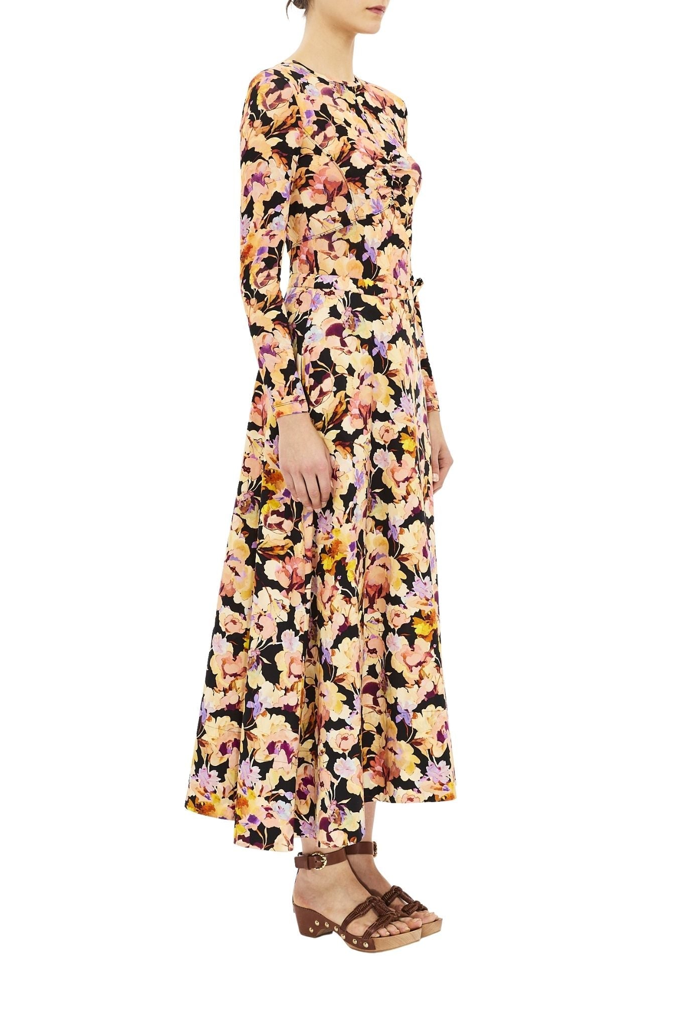 Ulla Johnson Sophea Cotton Skirt - Vermillion