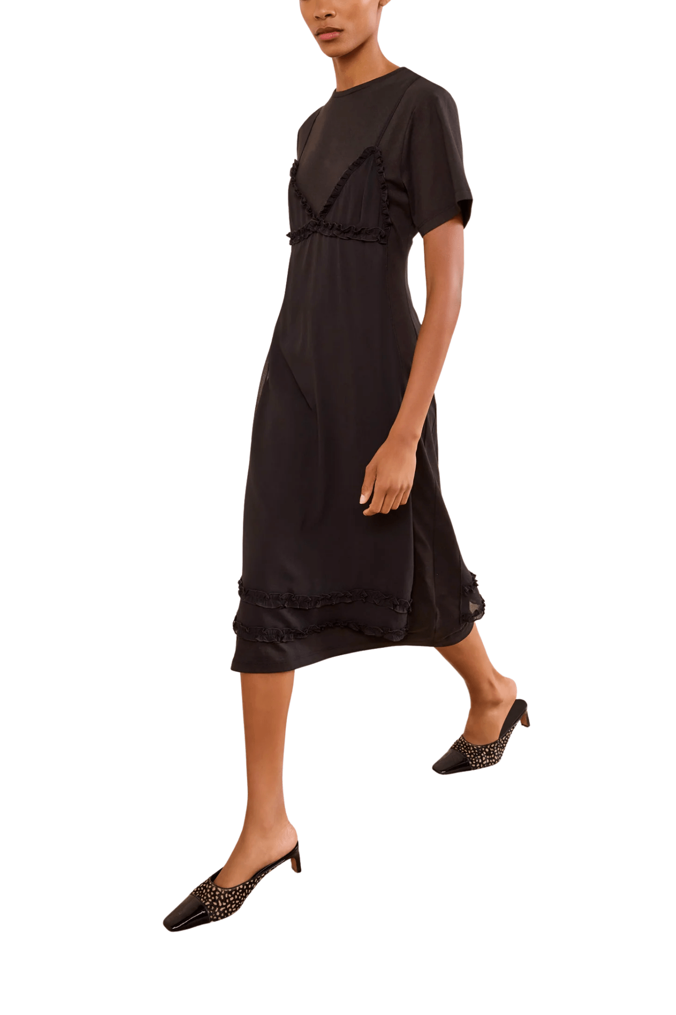 Ulla Johnson Tallis Cotton Dress - Vermillion