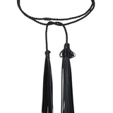 Ulla Johnson Tassel Belt - Vermillion
