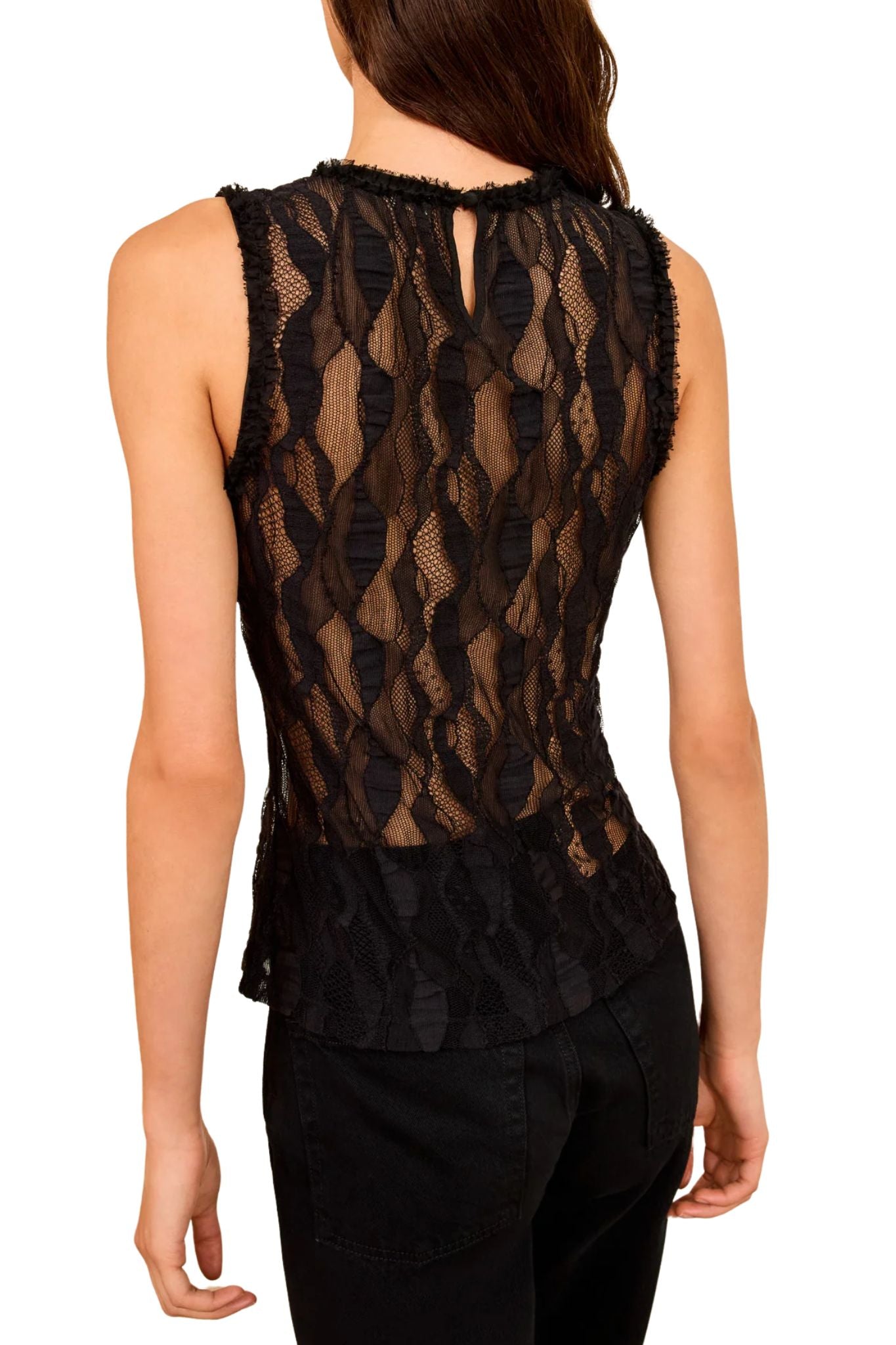 Ulla Johnson Theodora Sleevless Tank - Vermillion