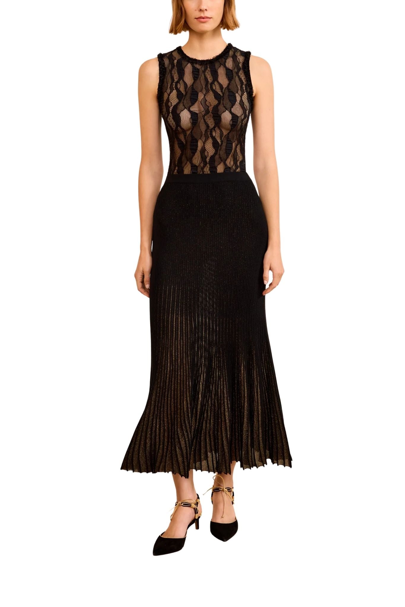 Ulla Johnson Vera Midi Skirt - Vermillion