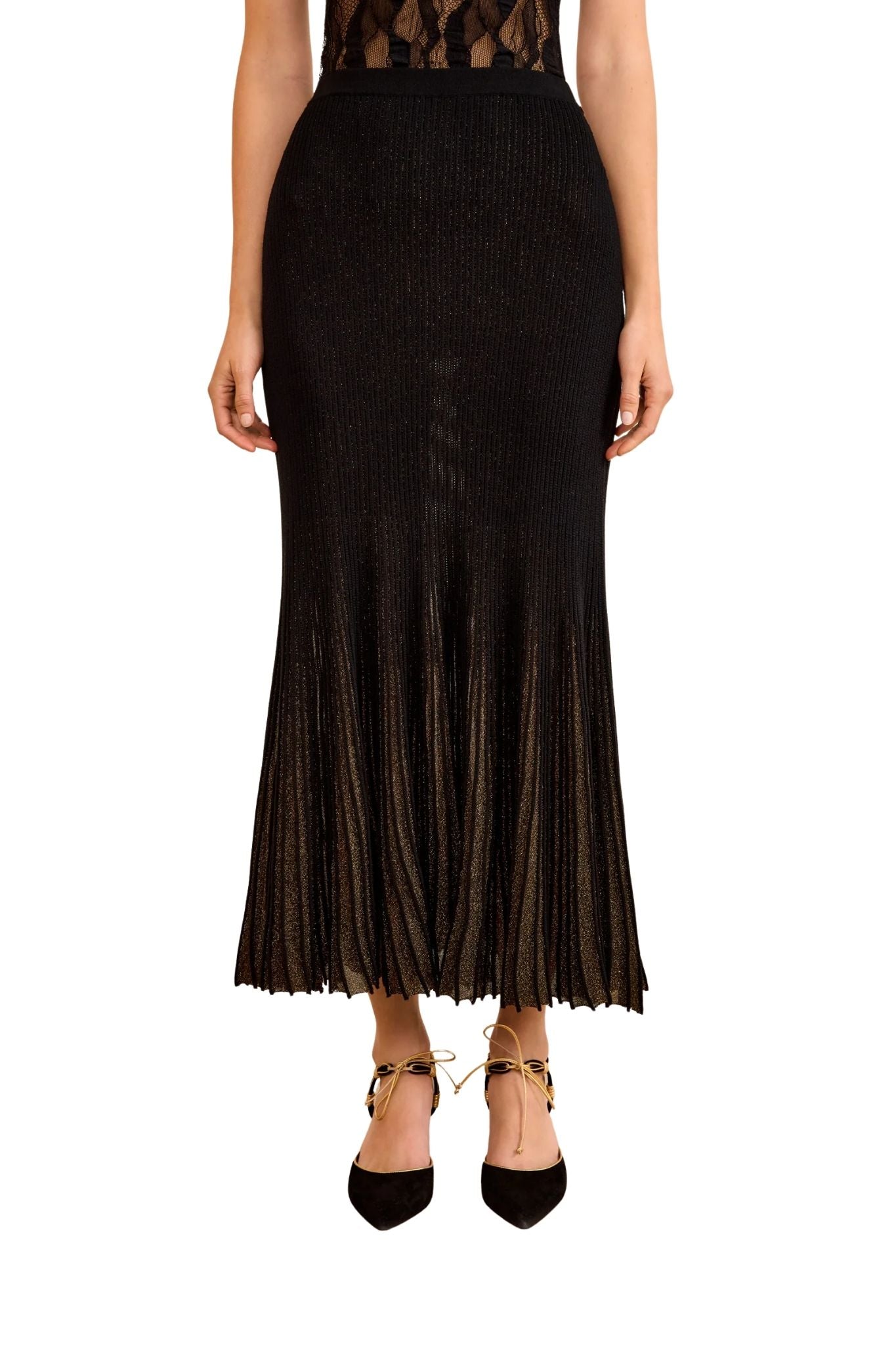 Ulla Johnson Vera Midi Skirt - Vermillion