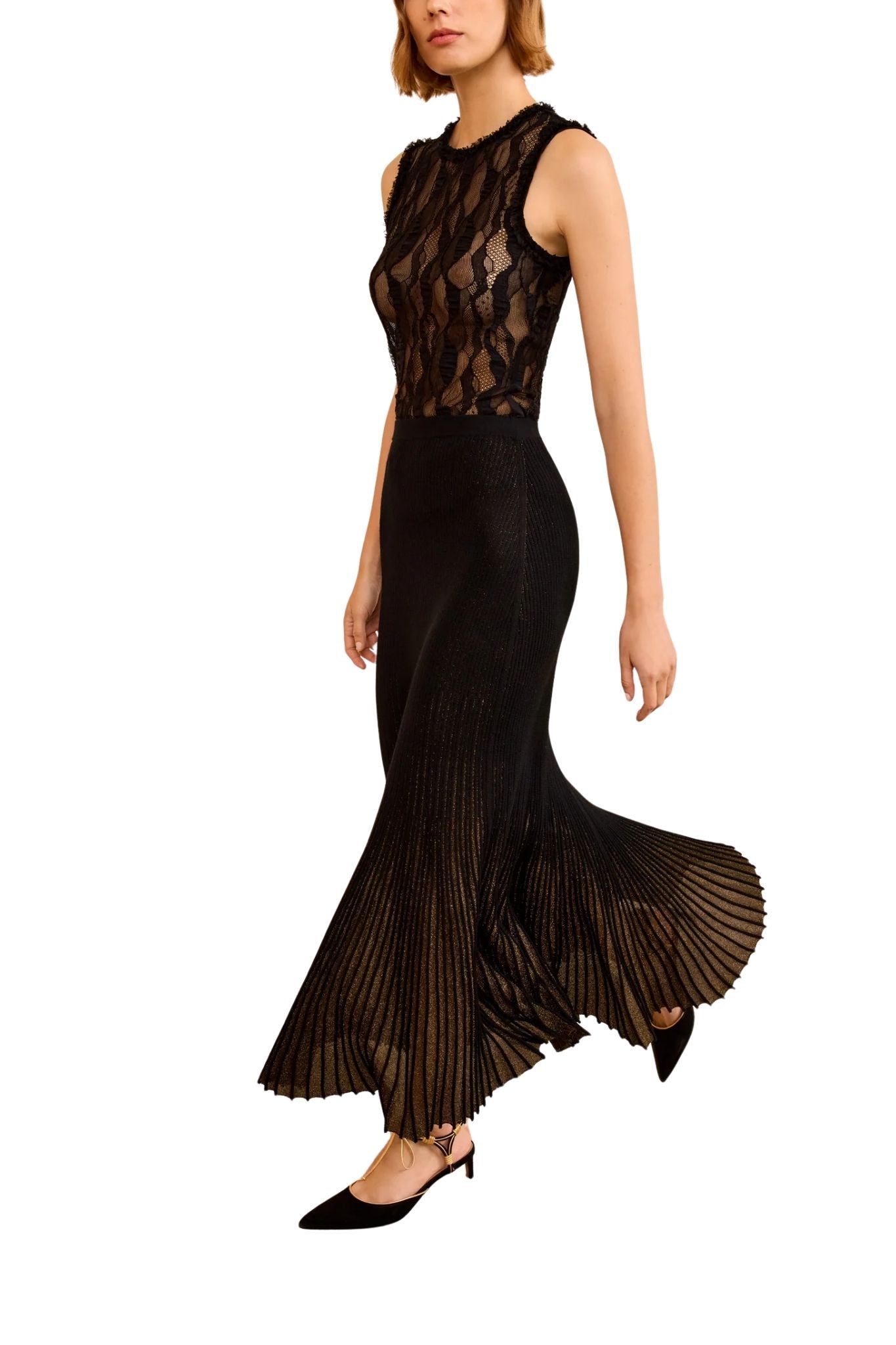 Ulla Johnson Vera Midi Skirt - Vermillion